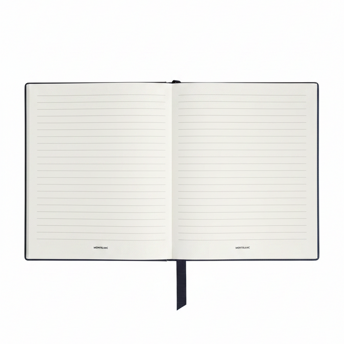 Montblanc Fine Stationery Lined Small Notebook #148-Ink Blue