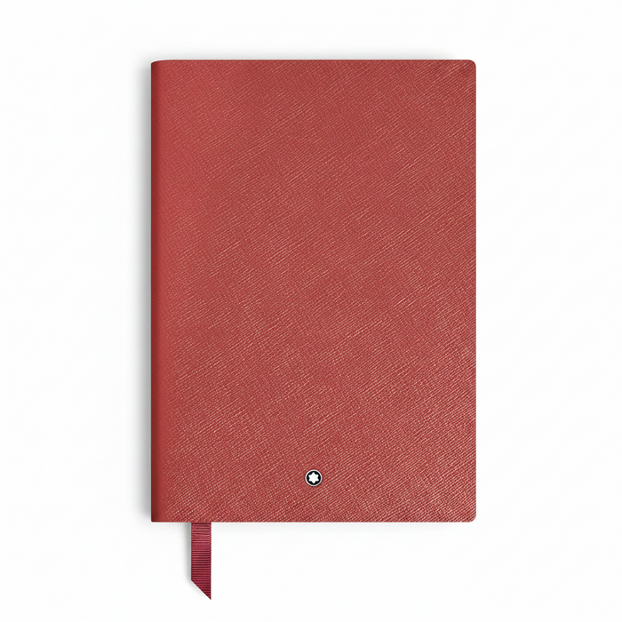 Montblanc Fine Stationery Lined Medium Notebook #146-Brick Red