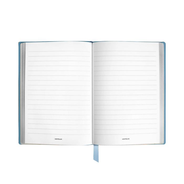 Montblanc Fine Stationery Lined Medium Notebook #146-Pale Blue