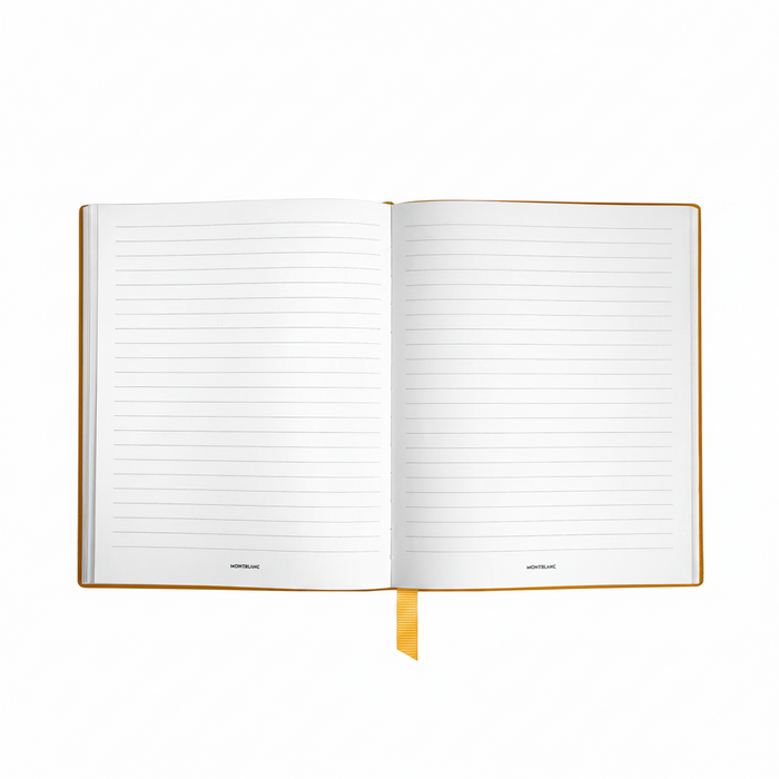 Montblanc Fine Stationery Lined Small Notebook #148-Modena Yellow