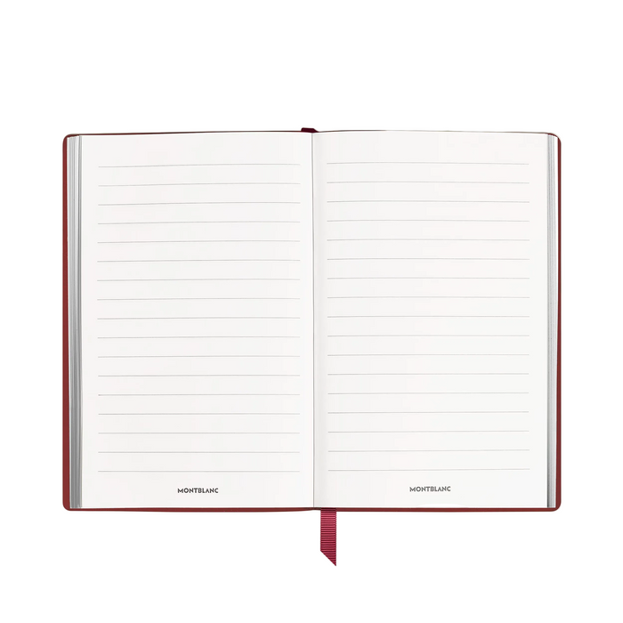 Montblanc Fine Stationery Lined Large Notebook #149-Brick Red