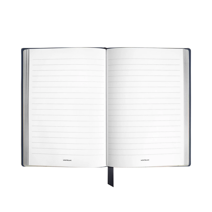 Montblanc Fine Stationery Lined Medium Notebook #146-Ink Blue
