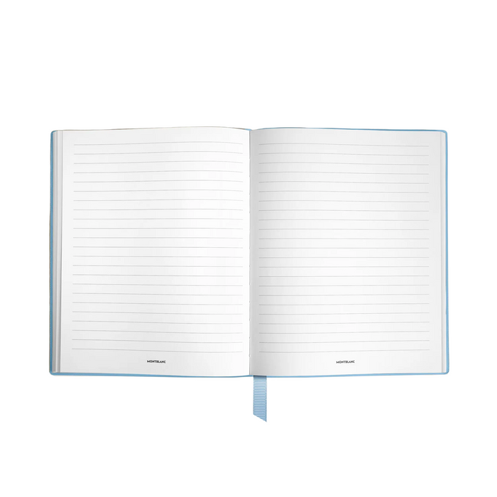 Montblanc Fine Stationery Lined Small Notebook #148-Pale Blue