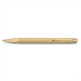 Caran d'Ache Ecridor Damier gold-plated ballpoint pen with a checkered guilloché, diamond-engraved hexagonal body. Model Caran d'Ache 898.568
