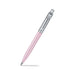 Sheaffer Sentinel matte pink ballpoint pen with polished chrome cap and trim, part of a Sheaffer Emily in Paris gift. Model G232151-4