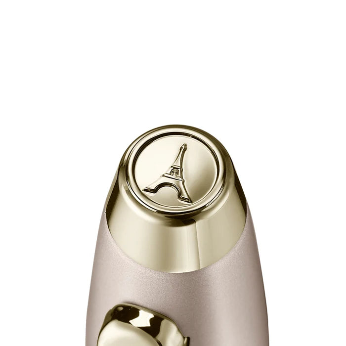 Sheaffer 100 Emily in Paris Champagne Gold Ballpoint Pen with Champagne Gold Trim and Full-Grain Credit Card Holder