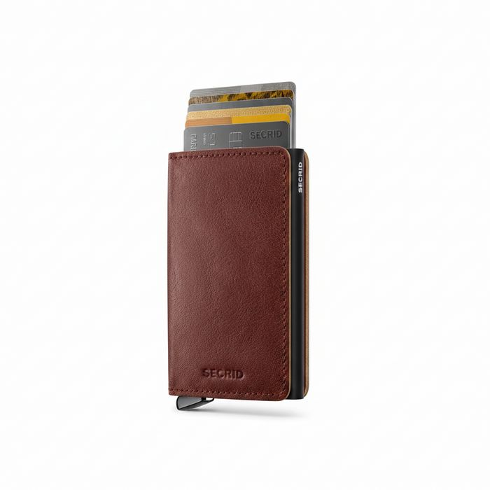 Secrid Slim Wallet Basco Premium Brown