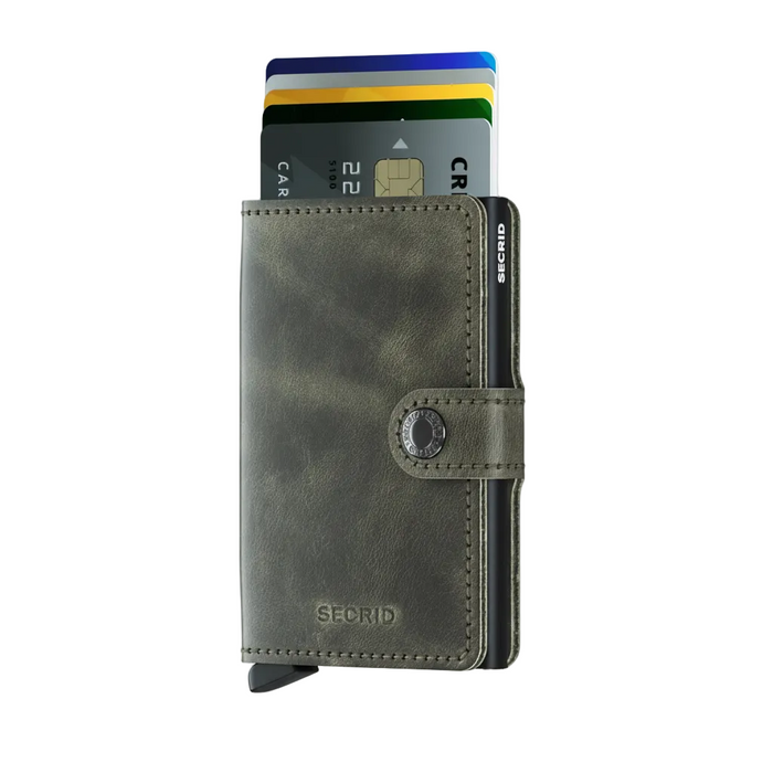 Secrid Mini Wallet Vintage Olive-Black