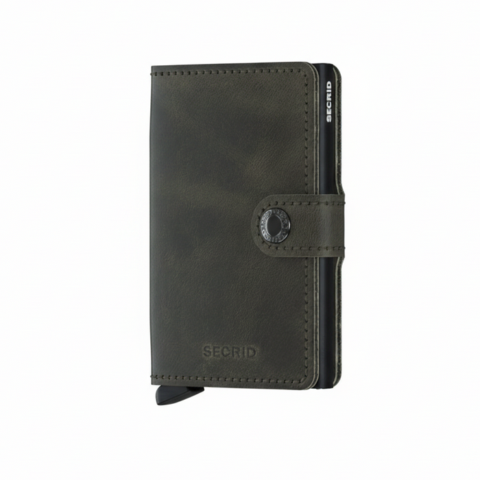 Secrid Mini Wallet Vintage Olive-Black