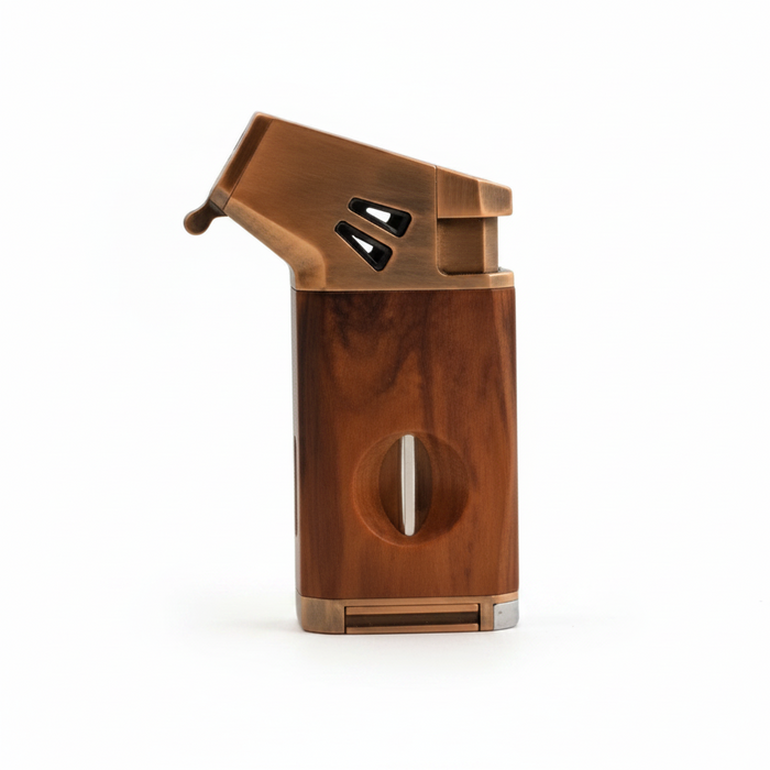 Regal Pistol V Lighter-Red Wood