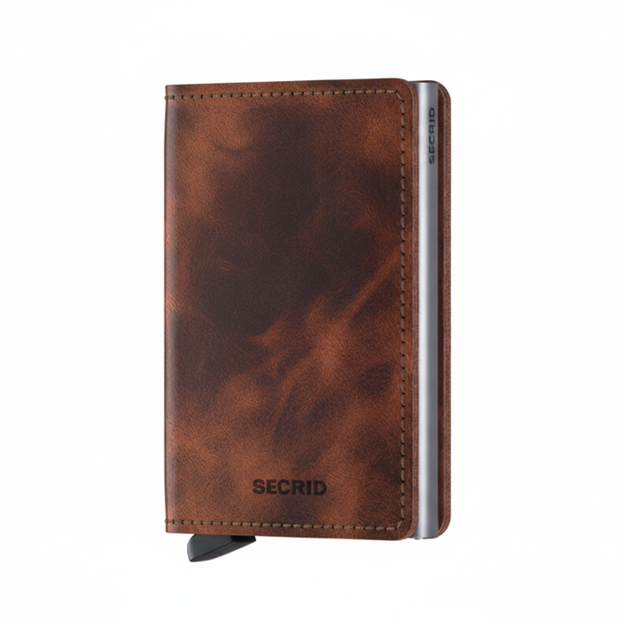 Secrid Slim Wallet Vintage Brown