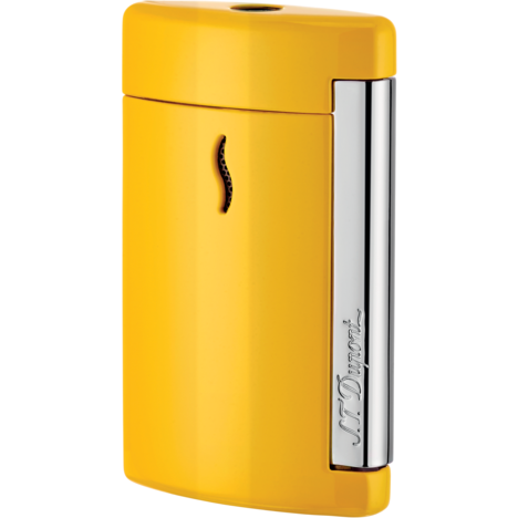 S.T. Dupont Minijet Lighter-Yellow Pop & Chrome