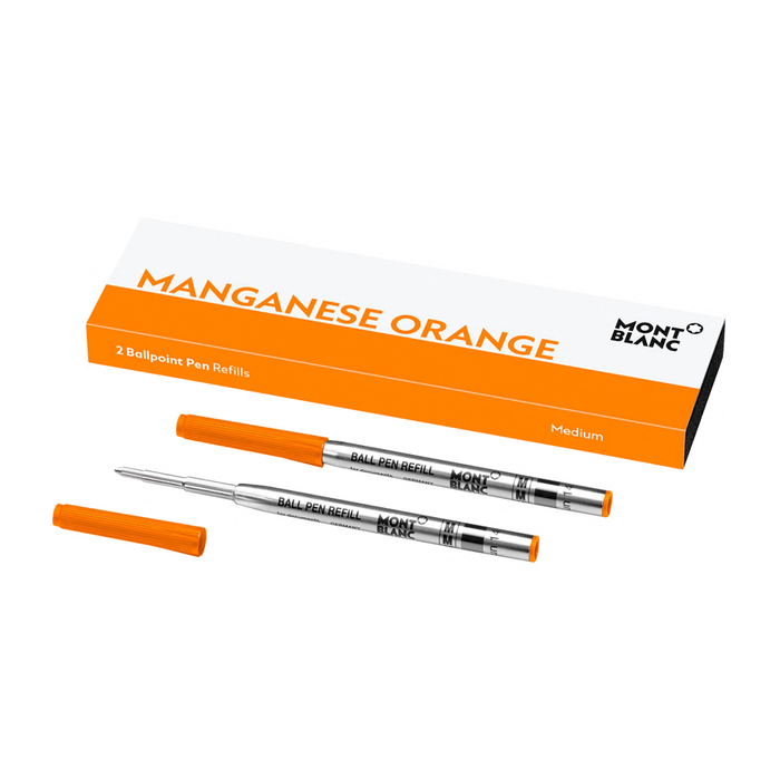 Montblanc Ballpoint Pen Refills Medium-Manganese Orange