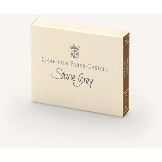 Graf von Faber-Castell Ink Cartridge Stone Grey