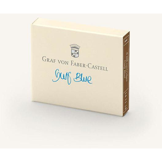 Graf von Faber-Castell Ink Cartridge Gulf Blue