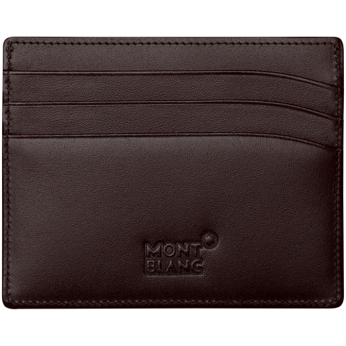 Montblanc Meisterstück 6CC Pocket Card Holder-Brown