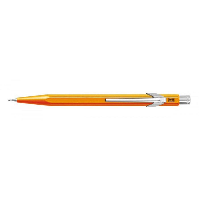 Caran d'ache 844 mechanical pen in orange. Caran d'Ache Reference No.844.030