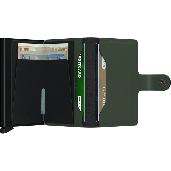 Secrid Mini Wallet Matte Green-Black