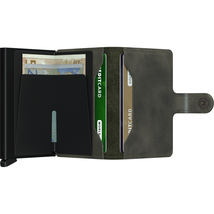Secrid Mini Wallet Vintage Olive-Black