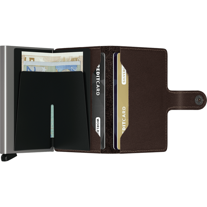 Secrid Mini Wallet Original Dark Brown