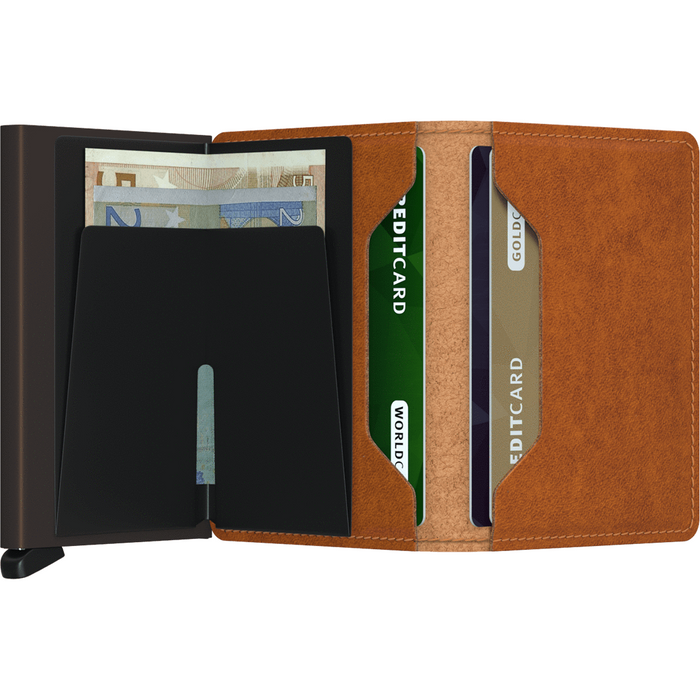 Secrid Slim Wallet Original Cognac-Brown
