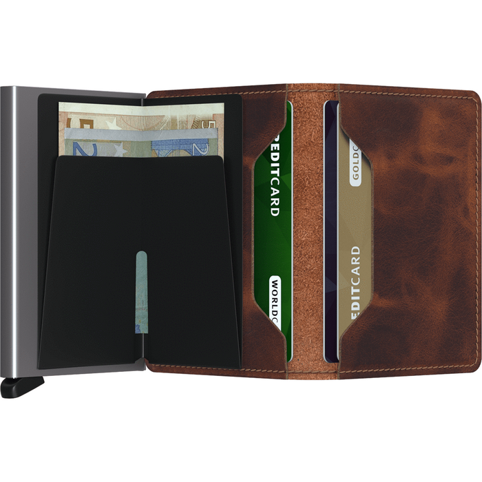 Secrid Slim Wallet Vintage Brown
