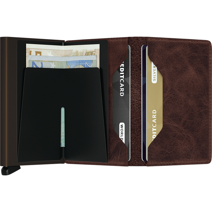 Secrid Slim Wallet Vintage Chocolate