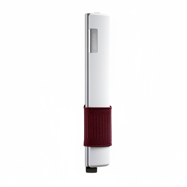 Secrid Card Slide White-Bordeaux
