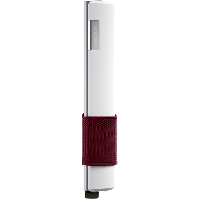 Secrid Card Slide White-Bordeaux