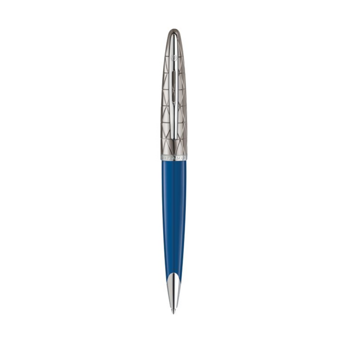 Waterman Carène Ballpoint Pen Blue and Gunmetal