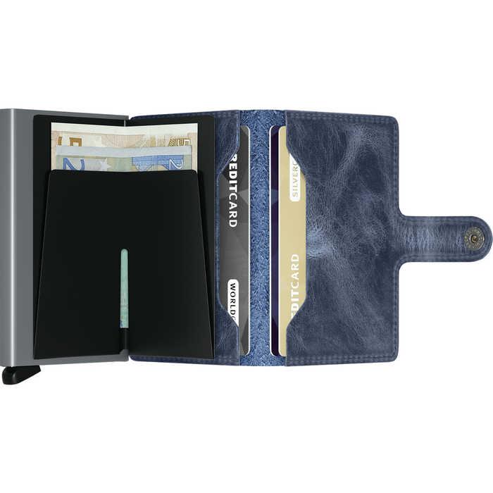 Secrid Mini Wallet Vintage Blue